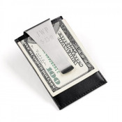 Money clip and wallet